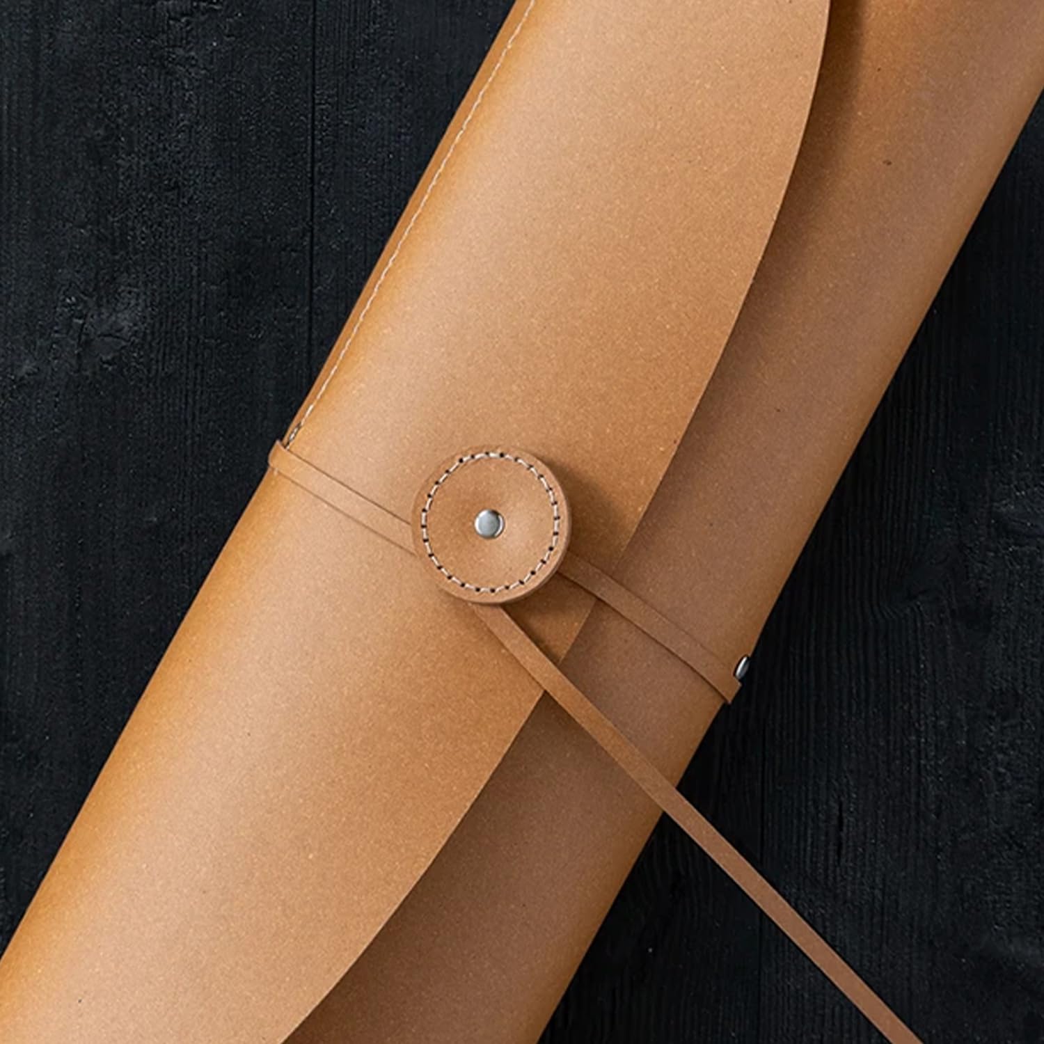 OPINEL 8 Slot Recycled Leather Knife Roll, Fits up to 8 Chef Knives, Made in France - Image 10