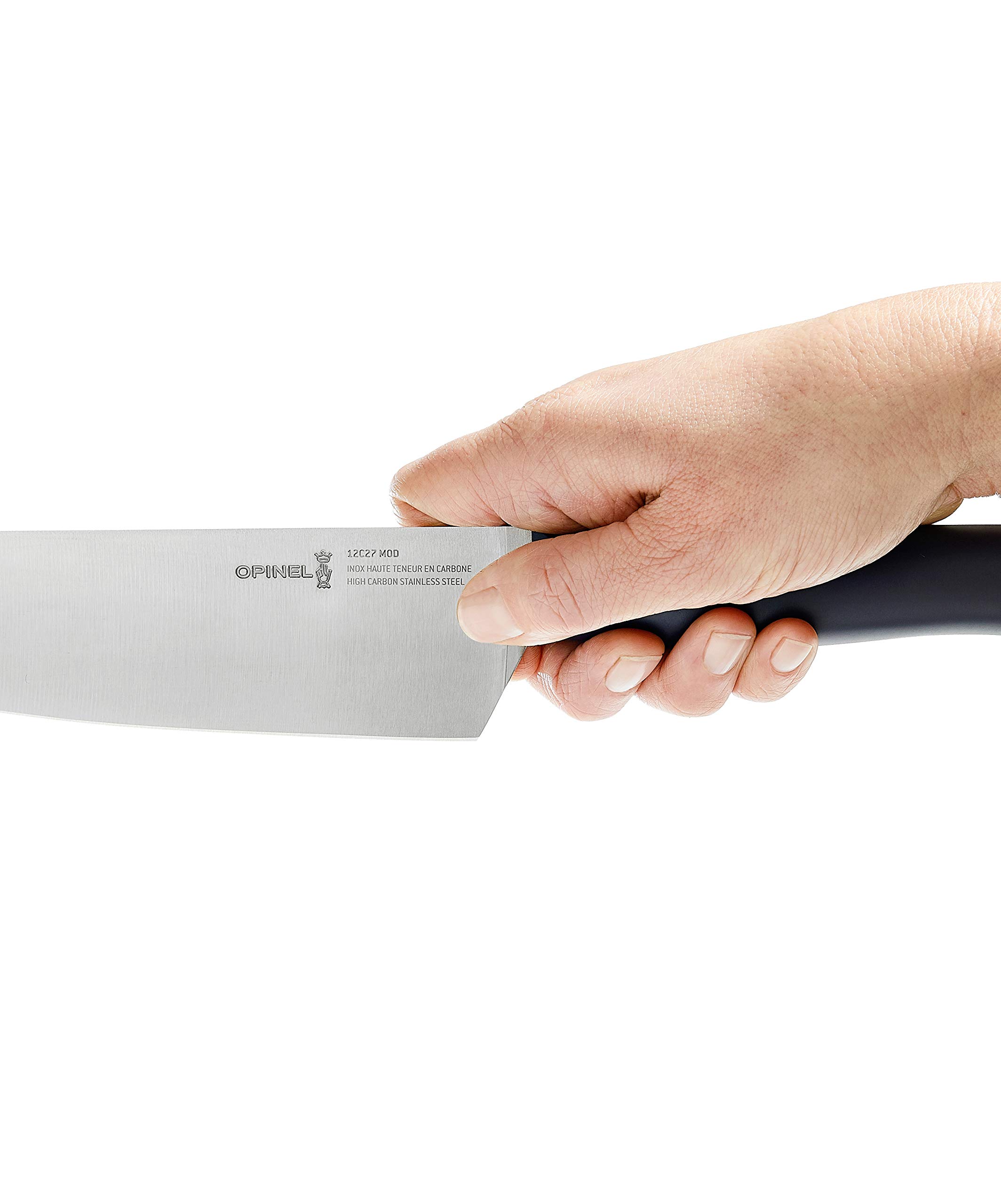 Opinel Intempora 6 Inch Chef Knife – Smaller Sized, Easy to Handle, Full Tang Construction, Ideal for Cutting, Chopping, Slicing,Silver,One Size,254526 - Image 4