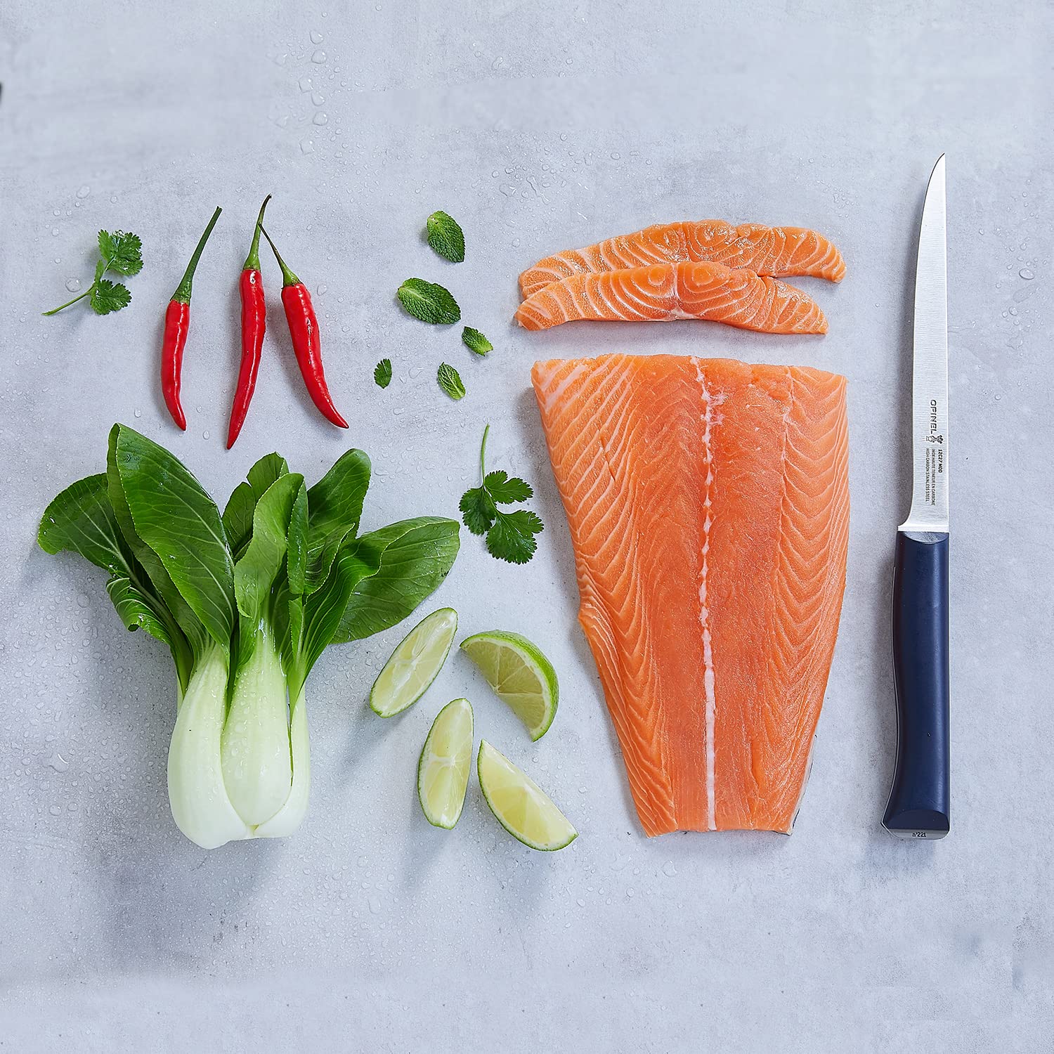 Opinel Intempora 7 Inch Fillet Knife – Thin Flexible Blade, Easy to Handle, Full Tang Construction, Ideal for Incising and Filleting Fish, Removing Skin or Fat, Made in Portugal - Image 6