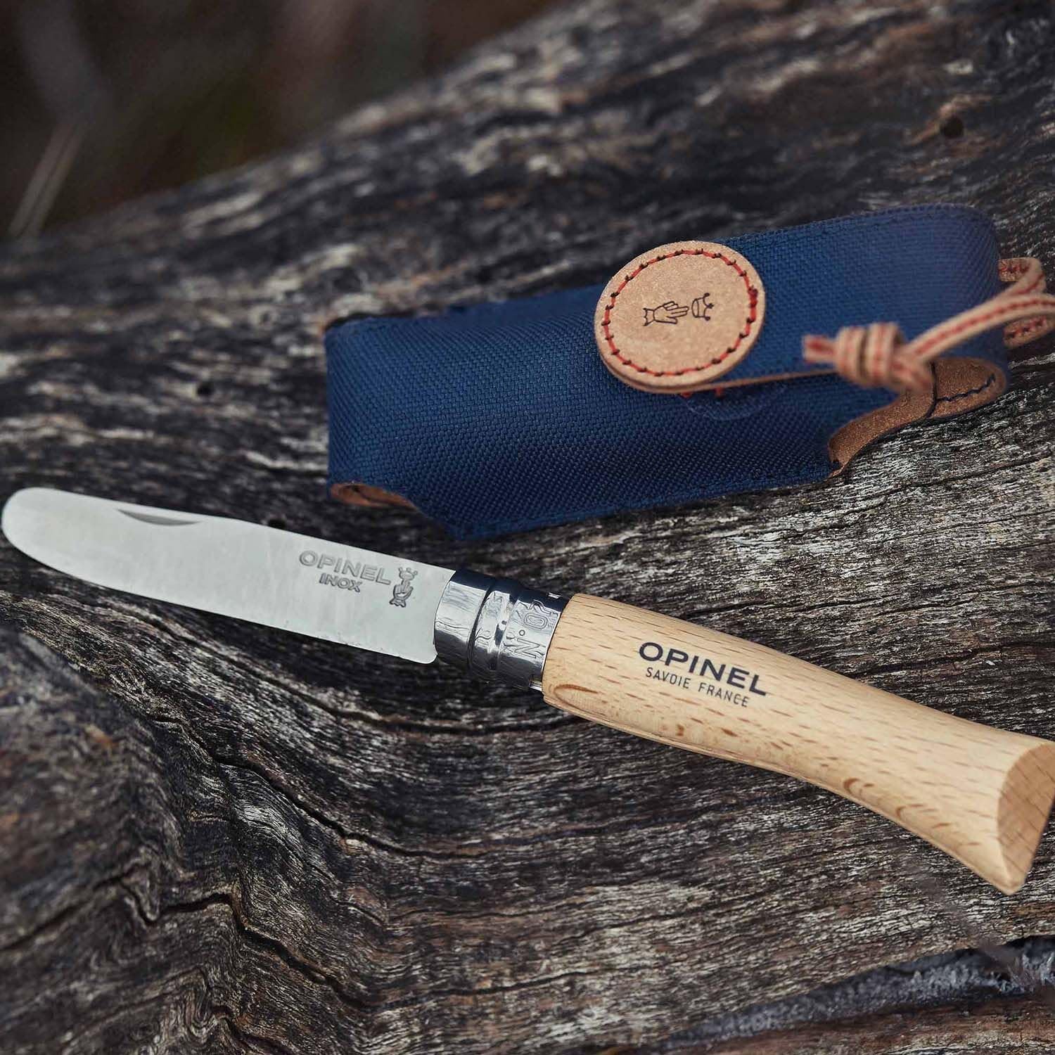 Opinel My First Opinel No.7 Box Set with Sheath - Stainless Steel Children’s Folding Pocket Knife with Safety Rounded Tip - Image 4