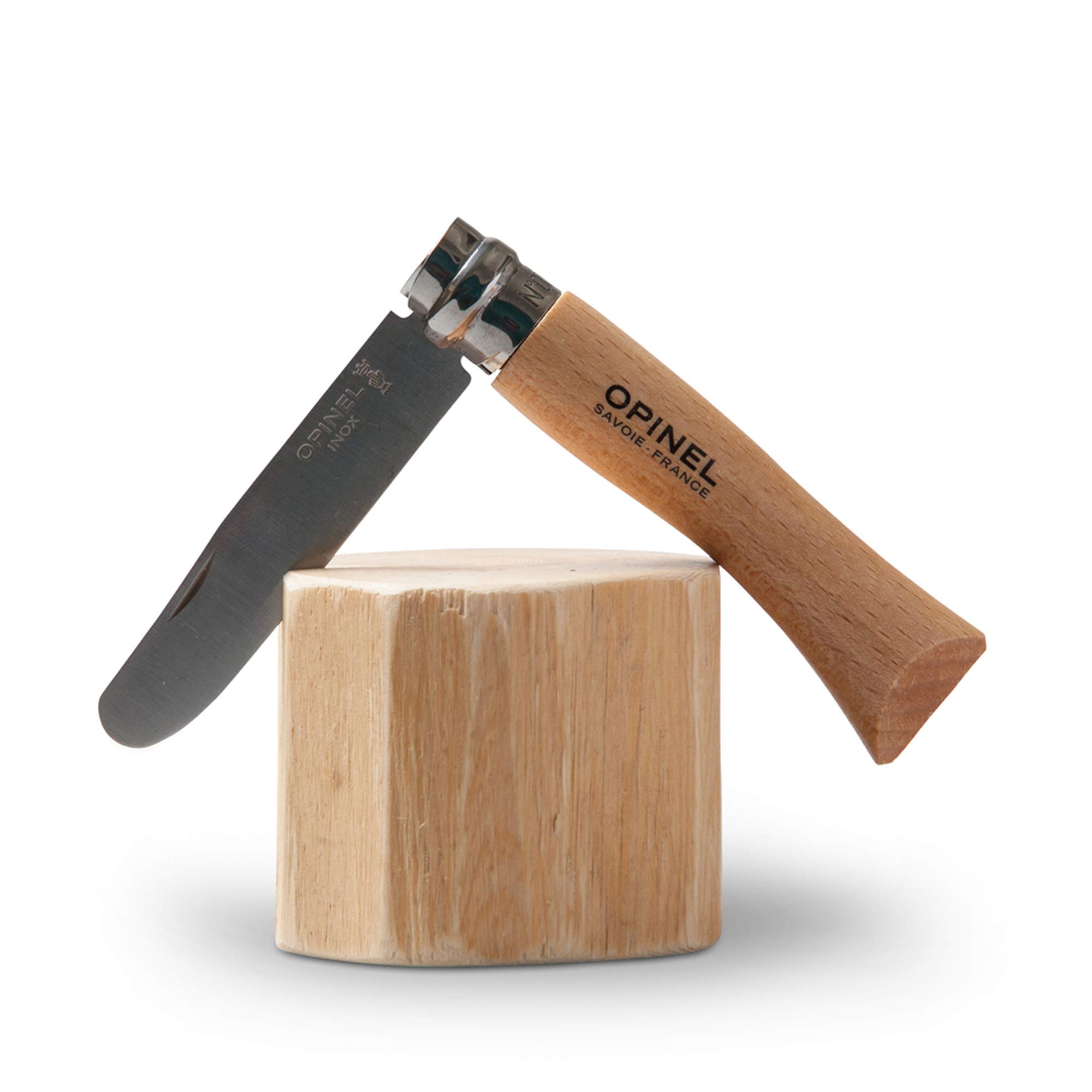 Opinel My First Opinel No.7 Stainless Steel Children’s Folding Pocket Knife with Safety Rounded Tip - Image 4