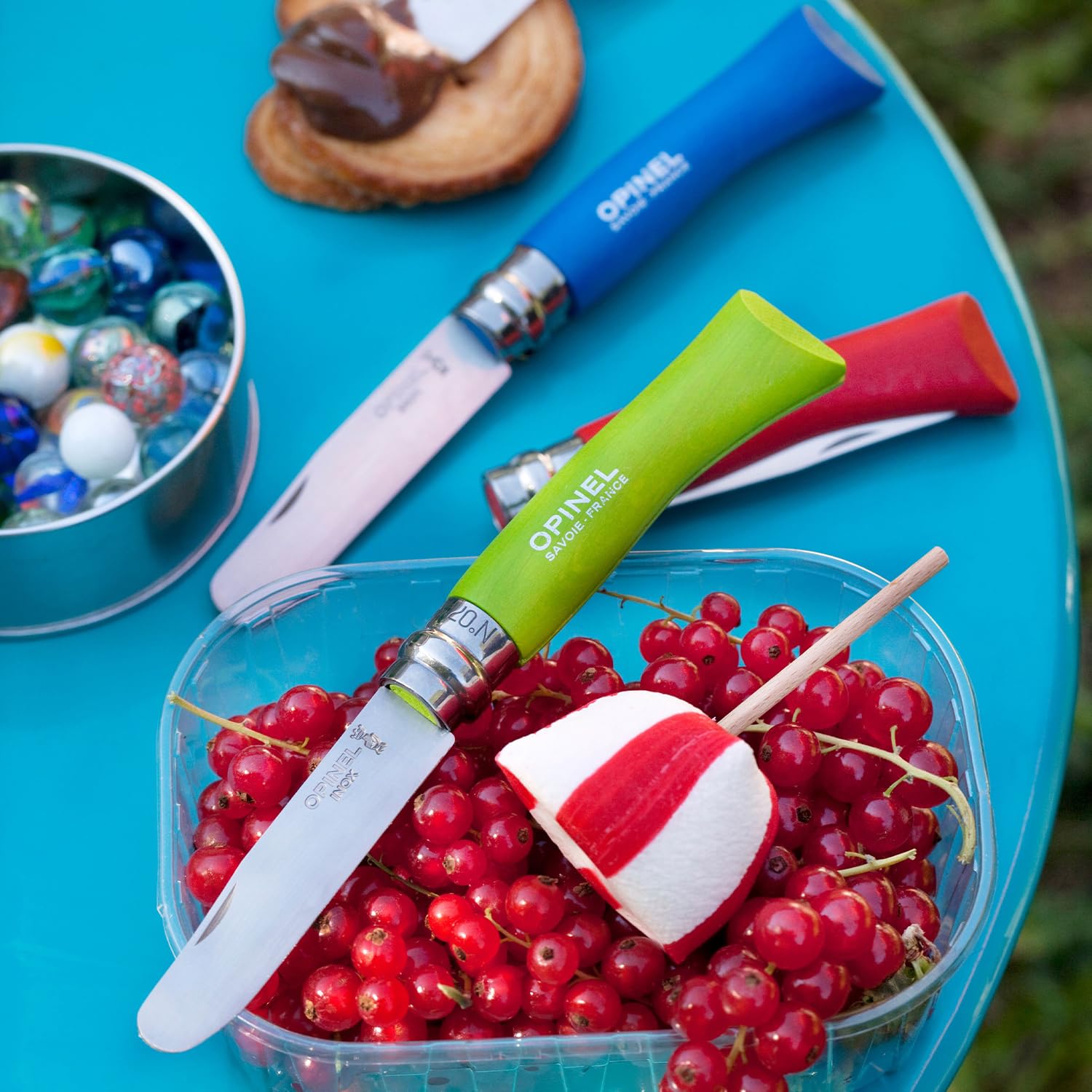 Opinel My First Opinel No.7 Stainless Steel Children’s Folding Pocket Knife with Safety Rounded Tip - Image 7